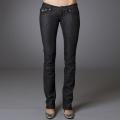 Laguna Beach Women's 'Santa Monica Beach' Black Straight Leg Jeans