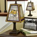 LSU Tigers 14-inch Art Glass Lamp