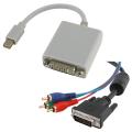 Mini DisplayPort to DVI Adapter/ 6-foot DVI to Component Cable