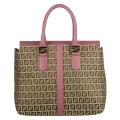 Fendi Brown Zucchino Tote Bag