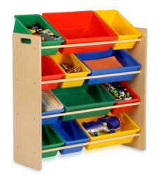 Honey-Can-Do Primary Colors Kids Storage Organizer 