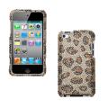 Premium iPod Touch 4 Leopard Rhinestone Case