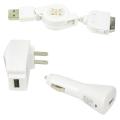 3-in-1 Charging Kit for iPhone/ iPod