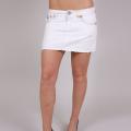 Laguna Beach Women's 'Aliso Beach' White Denim Mini Skirt
