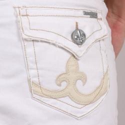 Laguna Beach Women's 'Manhattan Beach' White Denim Mini Skirt 