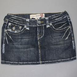 Laguna Beach Women's 'Corona Del Mar' Indigo Denim Mini Skirt 