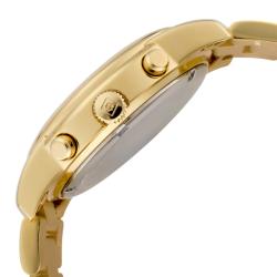 Invicta Womens Angel Yellow Pearlescent Dial 18k Goldplated Watch