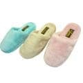 Assorted Women's Plush Slippers (Case of 36)