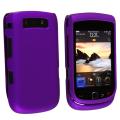 Dark Purple Rubber Coated Case for BlackBerry Torch 9800