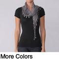 Hailey Jeans Co. Pretty Angel Women's Lacy Detail Scarf