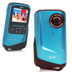 SVP Aqua HDV1000 High Definition Blue Waterproof Digital Camcorder