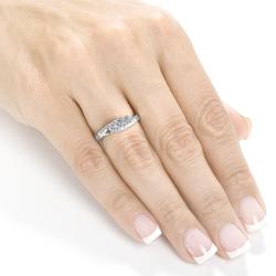 14k White Gold 1/2ct TDW Diamond Engagement Ring (H-I, I1-I2)