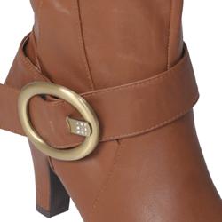 Bamboo by Journee Women's 'Verde-27' Ruffled Accent Mid-calf Boots