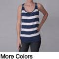 Ci Sono by Journee Women's Striped Tank Top