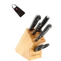 Wusthof Gourmet 7-piece Knife Cutlery Block Set with Bonus Apron