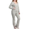 Tabeez Women's Plus Size Hoody Set