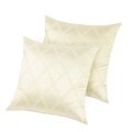 European Legacy Silk Jacquard Decorative Accent Pillows (Set of 2)