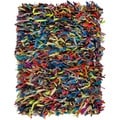 Safavieh Handmade Metro Rainbow Leather Shag Rug