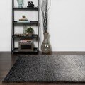 Hand-tufted Josephine Black Rug (7'9 x 9'9)