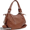 Dasein Metal Chain Accent Shoulder Bag