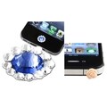 BasAcc Blue HOME Button Sticker/ Dust Cap for Apple iPhone 4/ 4S/ 5