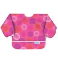 Bumkins Waterproof Sleeved Bib in Pink Groove