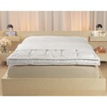 Hotel Madison 300 Thread Count Featherbed or Fiberbed Protective Cover