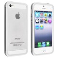 BasAcc TPU Bumper Case with Aluminum Button for Apple iPhone 5