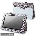 BasAcc Black Leather Case with Stand for Amazon Kindle Fire HD 7-inch