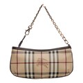 Burberry '3729042' Haymarket Check Wristlet Clutch