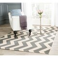 Safavieh Courtyard Grey/ Beige Indoor Outdoor Rug