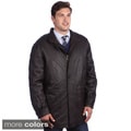 Ramonti Mens Long Leather Jacket