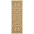 Safavieh Natural/ Brown Indoor Outdoor Rug (2'2 x 12')