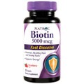 Natrol Biotin 5000mcg Cherry Flavor Fast Dissolve Tablets (90 count)