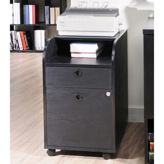 Enitial Lab Black Finished File Cabinet