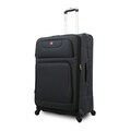 SwissGear SA7297 Collection 20-inch Grey Expandable Carry On Spinner Upright