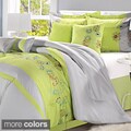 Nori Embroidered 8-piece Comforter Set