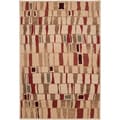 Colville Abstract Squares Plush Rug