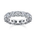 14k White Gold 2 1/2ct TDW Diamond Eternity Wedding Band (H-I, I1-I2)