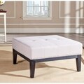 Safavieh Fulton Beige Square Ottoman