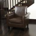 Freemont Leather Brown Club Chair