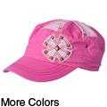 Journee Collection Women's Cross Accent Military Cap