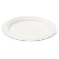 Savannah Supplies Bagasse 10-inch Round White Plates (Case of 125)
