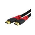 Premium 10-foot M/ M High Speed Red/ Black HDMI Cable