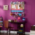 Hays Silver Wall Mount Craft Storage Corkboard Rack