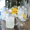 Personalized Old Fashioned Drinking Jars (Set of 4)