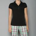 Golftini Women's Black Fashion Top Golf Shirt