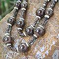 Coconut Shell 'Forest Fiesta' Beaded Necklace (Thailand)