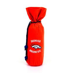 Denver Broncos 14-inch Velvet Wine Bottle Bag