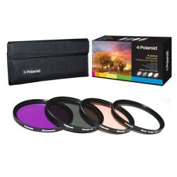 Polaroid Optics 77mm 4-piece Filter Kit